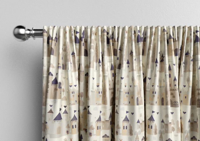 Magic Castle, Stone - Made to Measure Curtains - Image 9